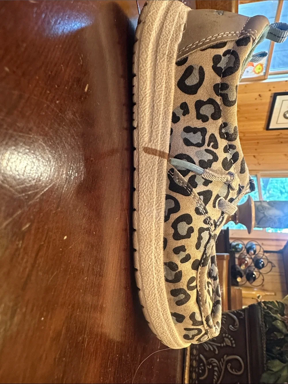Eddie Bauer Kids Leopard Print Sneakers - Pink/Tan
